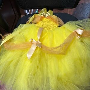 Little Girls Halloween costume Belle from Mia Bella Girls 2T/3T